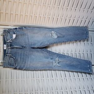Pistola new frayed knee skinny high rise women's jeans size 29